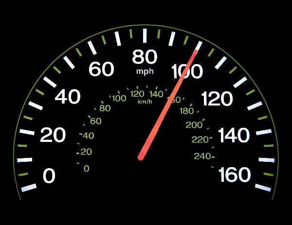 Instantaneous speed Your speedometer shows your instantaneous speed.