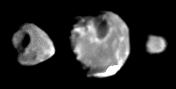 More Moons Thebe 25 miles in diameter Amalthea