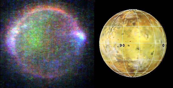 Io s Constant Auroral Glow The image on the