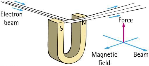 Magnetic Forces on Moving Charges The magnetic force on a charged particle is perpendicular to the magnetic field and the