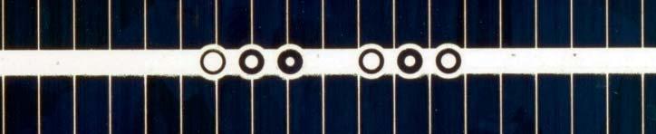 Ultimately, thicker (top) and thinner (bottom) busbars yield same result, indicating