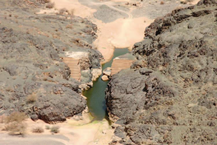 102 Saudi Arabia: An Environmental Overview Figure 5.1 Ancient dam known as Sadd al Khanq south-east of Madinah (Photo: author).