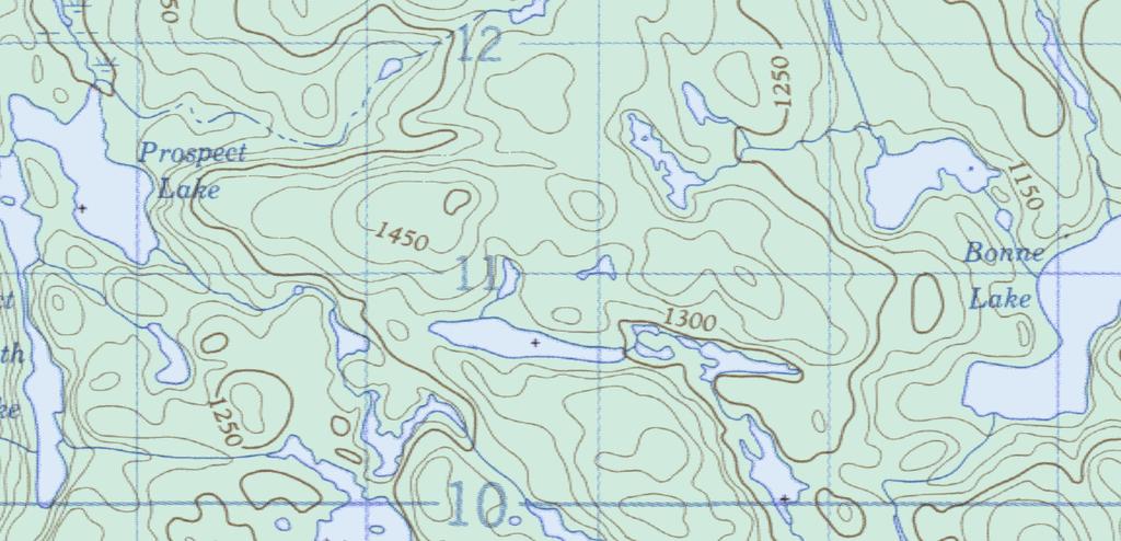 Prospect Lake Geology 4240826 4240816 Prospect Lake Property Geology Intrusive Exhalite Sediments FeFm Figure 4: