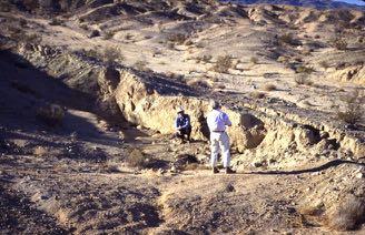 Introduction to Oceanography Lecture 7: Plate Tectonics 3 Landers earthquake fault scarp, California, Photo by G.