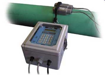Doppler flow meters transmit ultrasonic