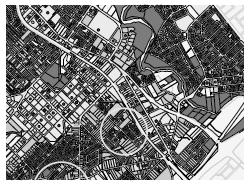 digitization process of spatial data, the interpretation process to explain spatial existence the trends and of the urban space utilization, that was translated from some values (connectivity,