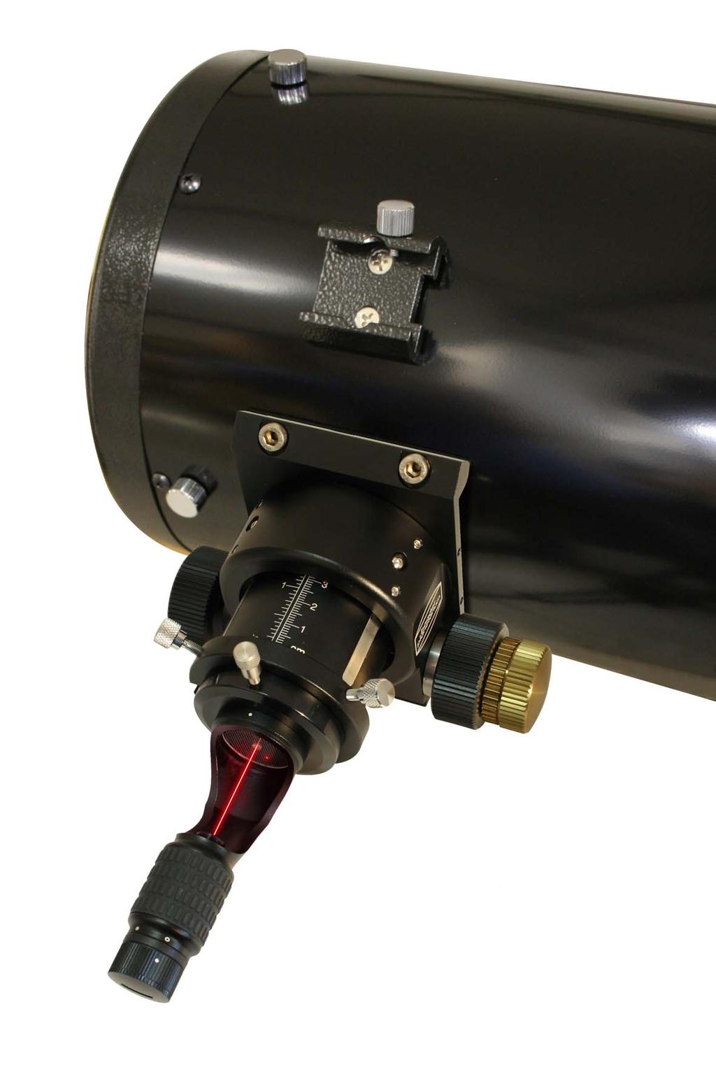 Adjustment (Collimation) of Newtonian Telescopes with the help of the LASER-COLLI TM MARK III
