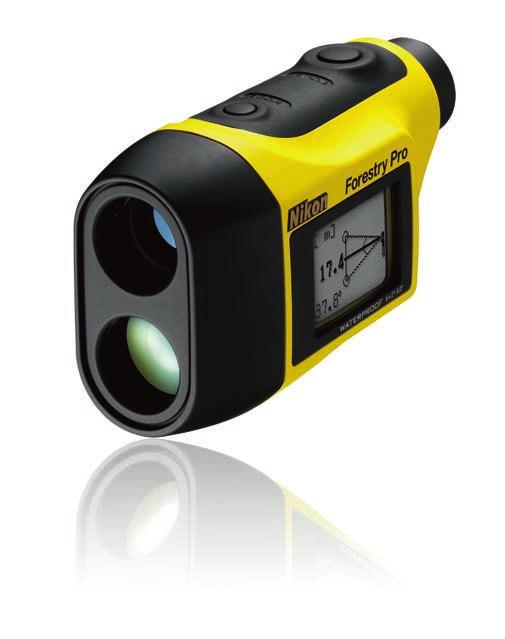Forestry Pro Compact laser rangefinder with Distant Target Priority mode Ideal for basic forestry and land surveys display in metres, yards or feet Measurement range: 5-500m/6-550 yd.