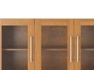 D ¾ X W X H 2 doors, 2 drawers Inside: 2 fixed shelves