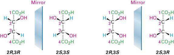 Epimers Two diastereomers that differ at only one chirality center but are the same at all the others Cholestanol and coprostanol are both found in human feces and both have nine chirality centers