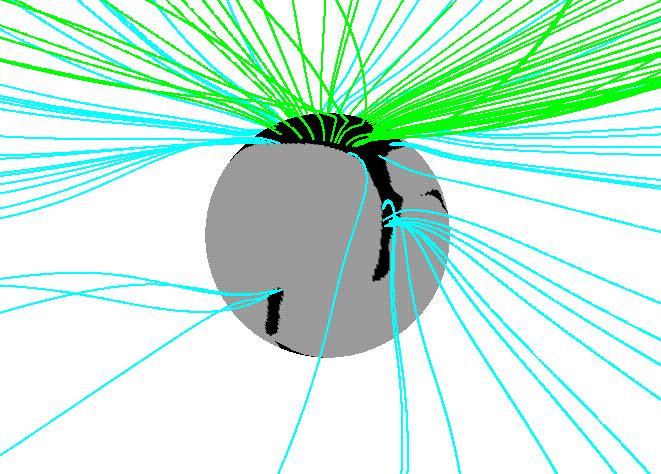 Coronal Hole Map EIT Fe XII Image
