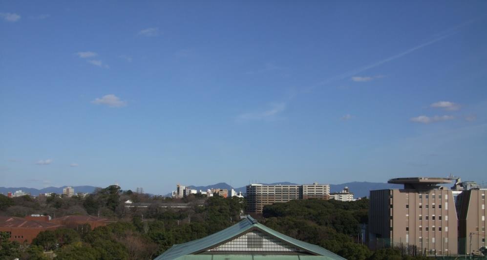 BSRN STATION VIEWS VIEW1 建物 1 鉄塔 Eastern View Azimuth 90