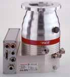 HIPACE 3 8 M, ATH 5 M Compact, magnetically levitated turbopumps in the pumping speed class of 3 to 8 l/s Technically perfect Compatible