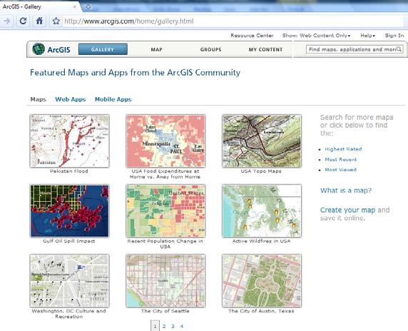 Leveraging ArcGIS Online Maps - Basemaps - Services - Layer/Map packages Applications - Mashup &
