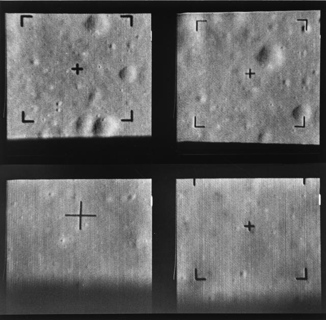 Ranger (1962-66) 66) Total of 9 launched rockets Attempted to capture close up images of lunar surface Scale changes from picture to picture (result of camera approaching surface)