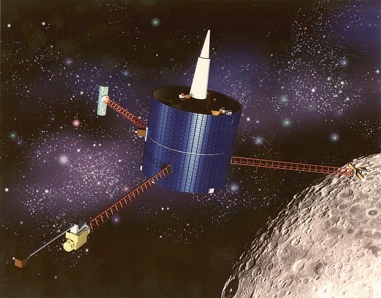 Lunar Prospector (1998) Scale is global but took in data at a smaller scale Purpose: low polar orbit observations mapping surface composition locating lunar resources measuring magnetic and