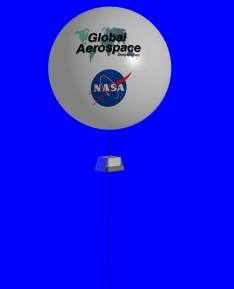 BALLOON SHAPES & BGS PERFORMANCE Spherical balloon Pumpkin
