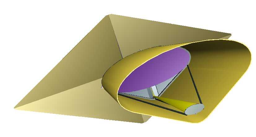 4 Clipboard Fig. 3. Drawing of Proposed Elliptical Off-Axis Visible Light Observatory for TPF Fig. 4.