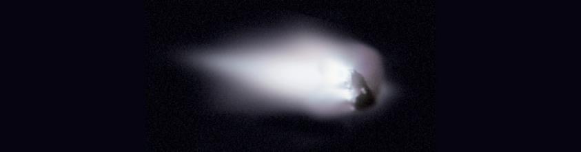 FIGURE 13.20 Close-up of Comet Halley.
