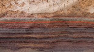 Scientists use stratigraphy to map fossils and events on the geologic time scale.