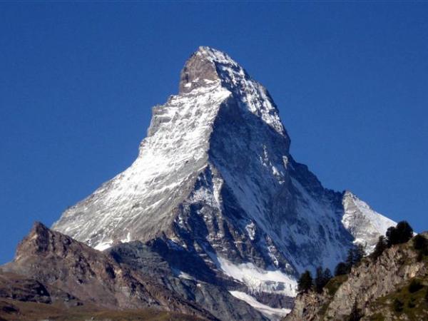 Horns Sharp peak that remains after cirques have cut