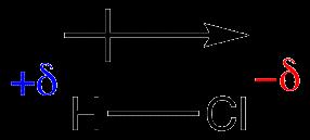 The symbol for a dipole is: For example: Do atoms in the molecule differ in electronegativity? Yes No Are atoms in the molecule arranged symmetrically?