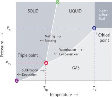 Vapor Pressure and Boiling Point The boiling point of a liquid is the temperature at which the vapor pressure equals the atmospheric pressure The normal boiling point of a liquid is observed at