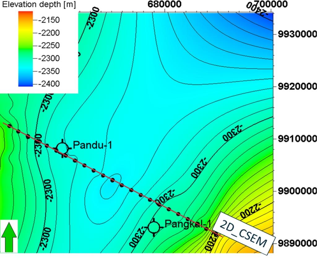 CSEM: A New Vista in Exploration. Case study from Makassar Strait, Indonesia C. Findings C1. Resulting Resistivity Models The resulting resistivity models are shown in Figure 4.