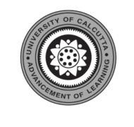UNIVERSITY OF CALCUTTA Re : Updating University Website ACADEMIC DEPARTMENT FACULTY