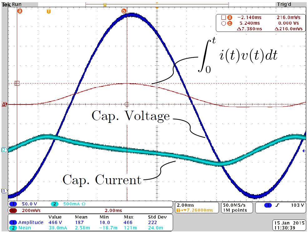 capacitor with constant