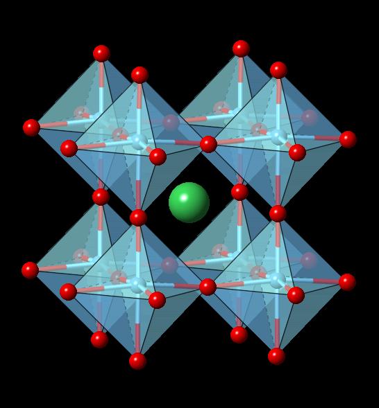 BaTiO3 is a ferroelectric with spontaneous with a spontaneous polarization (cooperative allignment of dipoles throughout the crystal).