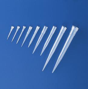 The results are reduced-force tip attachment and ejection with complete sealing. Additionally, the universal nose cone design allows the tips to be used with pipettes from other manufacturers.