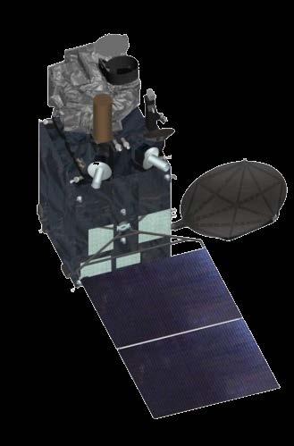 Himawari-8/9 Advanced Himawari Imager (AHI) solar panel communication antennas Geostationary position Attitude control Communication Around 140.
