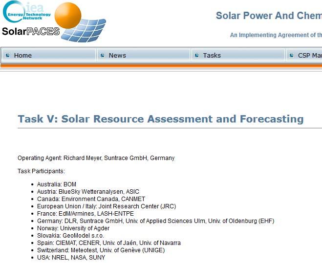 Task: Solarpaces Agreement