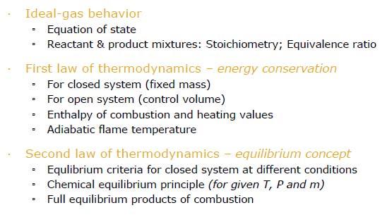 Fundamentals of Combustion Lec 3: Chemical
