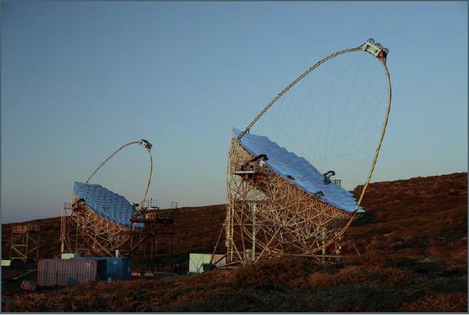 Gamma-ray Follow-up > search for flares with imaging air cherenkov telescopes Magic: 1