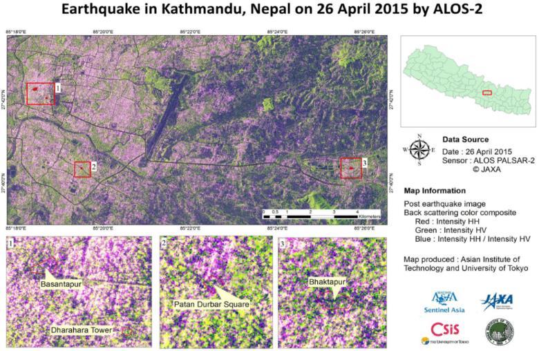 Earthquake in Nepal April 2015 Requestor: China National Committee for Disaster Reduction on behalf of disaster emergency management agency in China.
