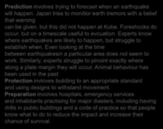 Foreshocks do occur, but on a timescale useful to evcuation. Experts know where earthquakes are likely to happen, but struggle to establish when.