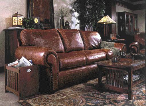 Stickley s talented craftspeople bring together centuries of expertise to create Craftsman Leather, the finest leather furniture made today.