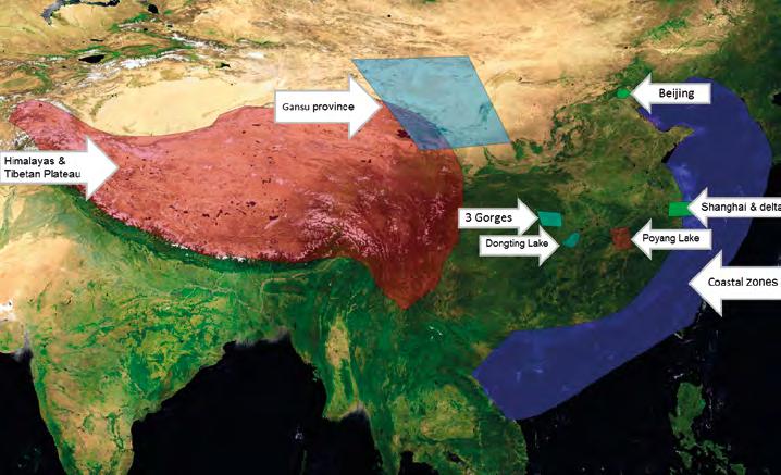 EO CAL / VAL on the Tibetan Plateau, 5 long term observation and measurement stations The wide swath width and high temporal revisit capability of the new constellation satellites such Beijing- and