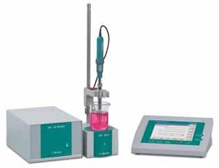 Measuring instruments 867 ph Module With the 867 ph Module ph and ion measurement is possible at the highest level.