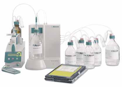 Additional components such as valves, filtration and dialysis cells, neutralisation modules etc. clear the way for inline sample preparation.