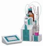 Potentiometric titrators Titrando 888 Titrando mit Touch Control (2.888.0110) High-end titrator with built-in buret drive. Dynamic (DET) and monotonic (MET) titration, endpoint titration (SET).