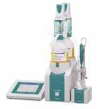 Including 840 Touch Control, 801 Magnetic Stirrer, exchange unit 20 ml and combined ph glass electrode «Ecotrode plus». 888 Titrando with tiamo TM light (2.888.0210) High-end titrator with built-in buret drive.
