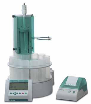 Automation in titration Compact Titrosampler 862 Compact Titrosampler 862 Compact Titrosampler - a titrator and a sample changer combined in a single device - is a fully automated titration station