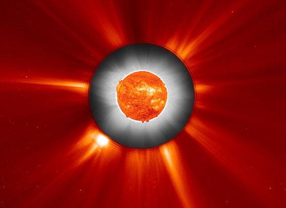 Why do scientists care? Free from the blinding glare from the Sun itself, the corona that surrounds it is usually the prime target for the observations.