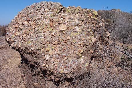 Cobble Pebble Feature: Conglomerate Location: San Ysidro, CA N 32 32.514 W 117 04.946 Date: June 26.