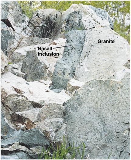 the rock Top -SS older than igneous activity basalt