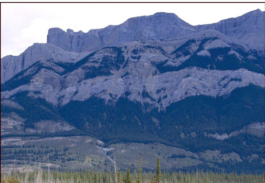 The Canadian Rockies were built