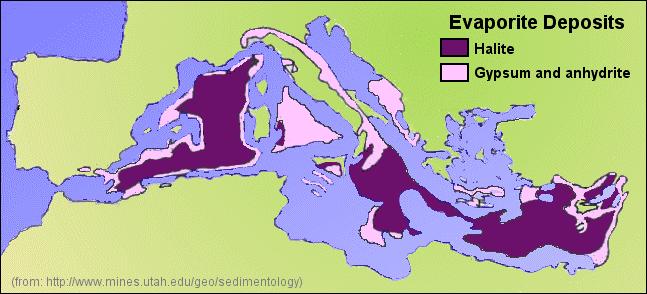Messinian Crisis (late Miocene)